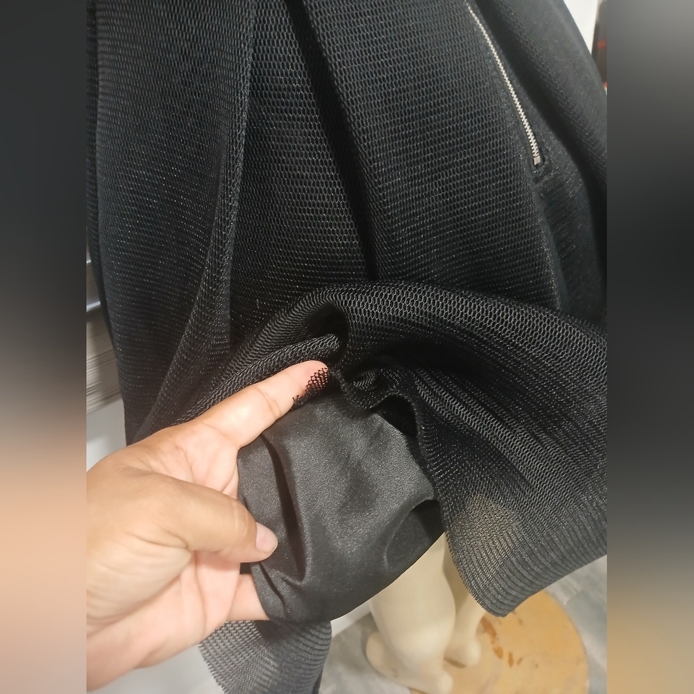 Aqua Black Midi Skirt - Picture 5 of 7